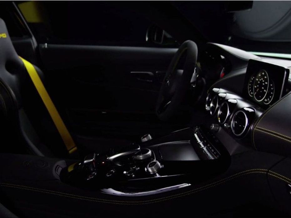 Mercedes-Benz AMG GT R interior teaser