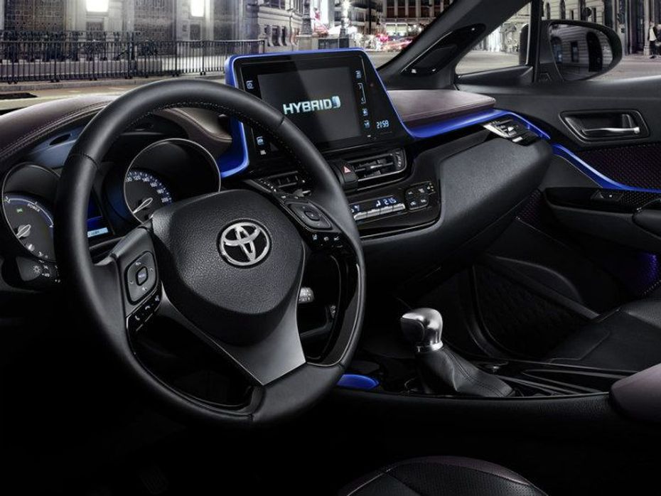 Toyota C-HR infotainment system
