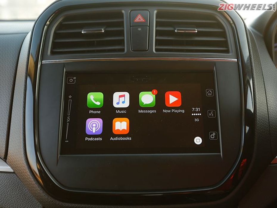 Maruti Suzuki Vitara Brezza diesel compact SUV Apple CarPlay