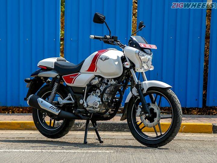 bajaj v15 self motor price