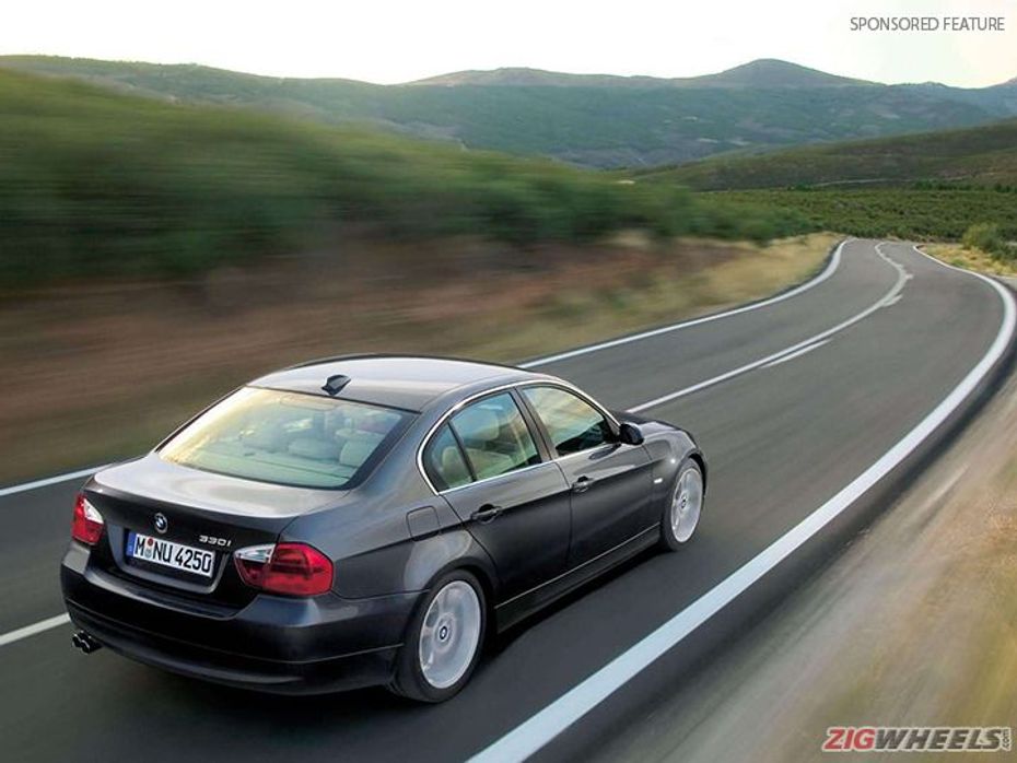 BMW 3 Series E90 rear