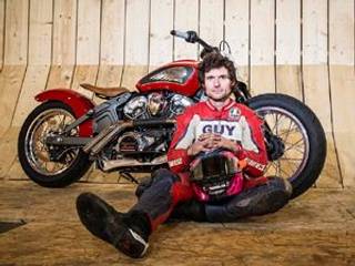 Guy Martin sets new wall of death speed record