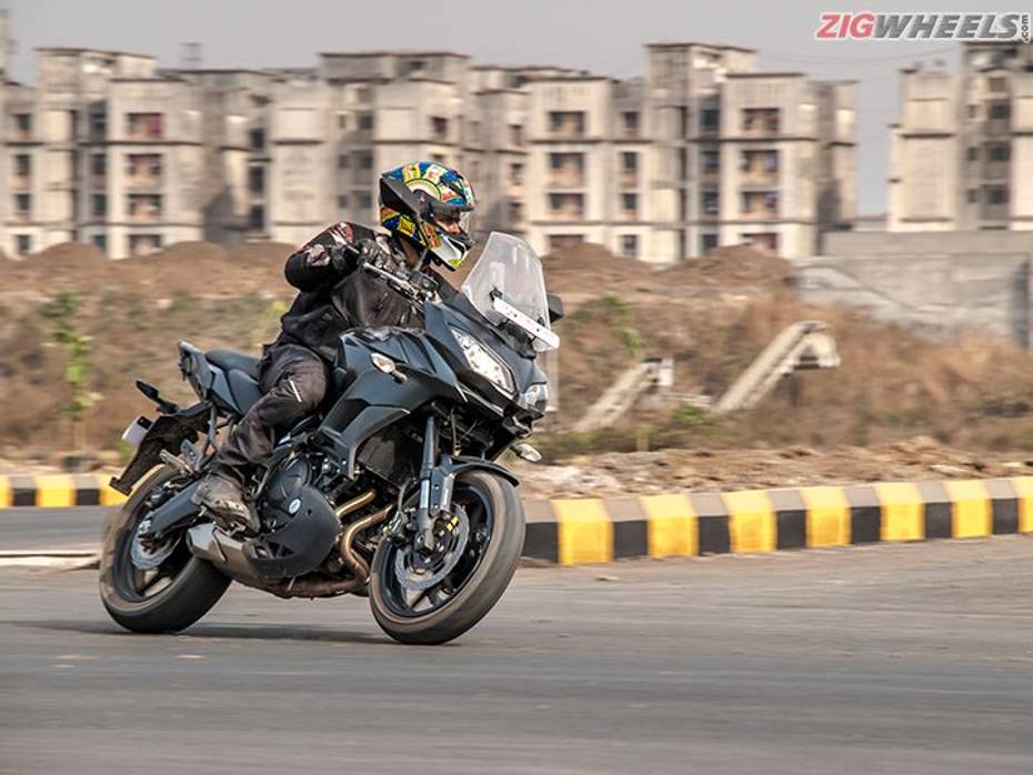 Kawasaki Versys 650 cornering Kawasaki Versys 650 cornering