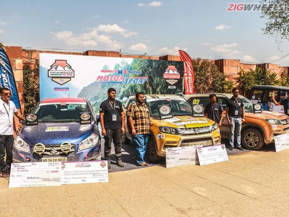 Winners of Uttarakhand Adventure Rally