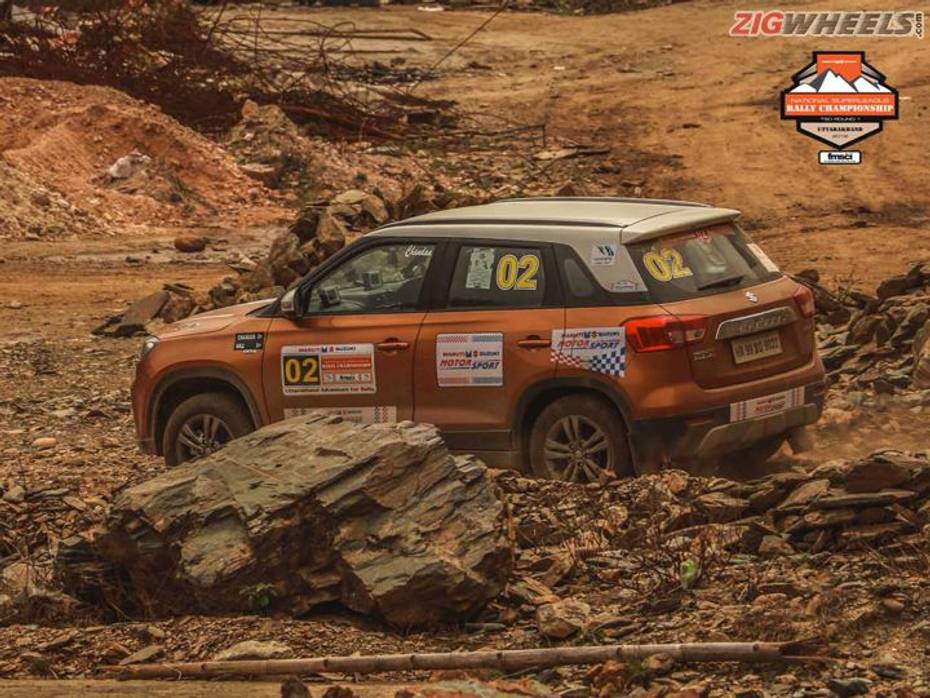 Maruti Suzuki Vitara Brezza in action