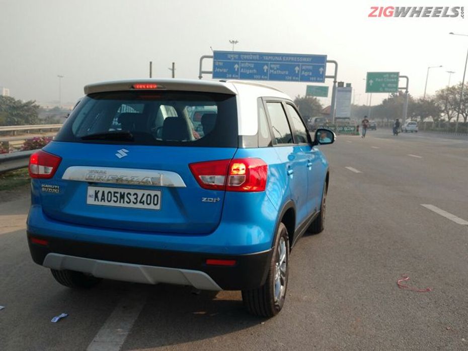 The cars were spotted on the Yamuna Expressway