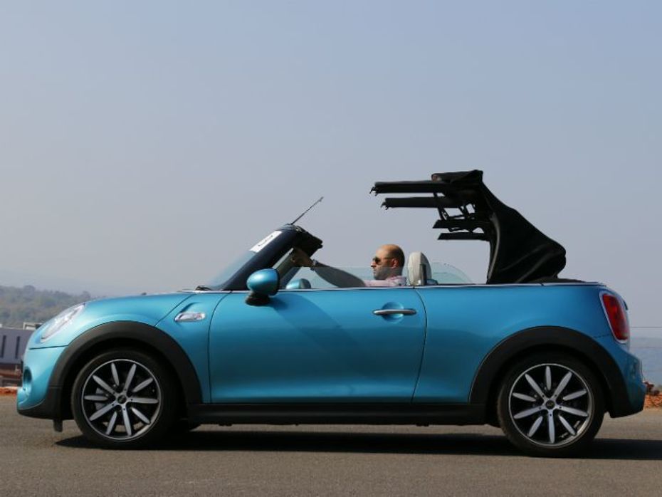 Mini Cooper S Convertible First Drive roof