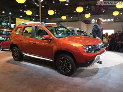 Facelifted Renault Duster