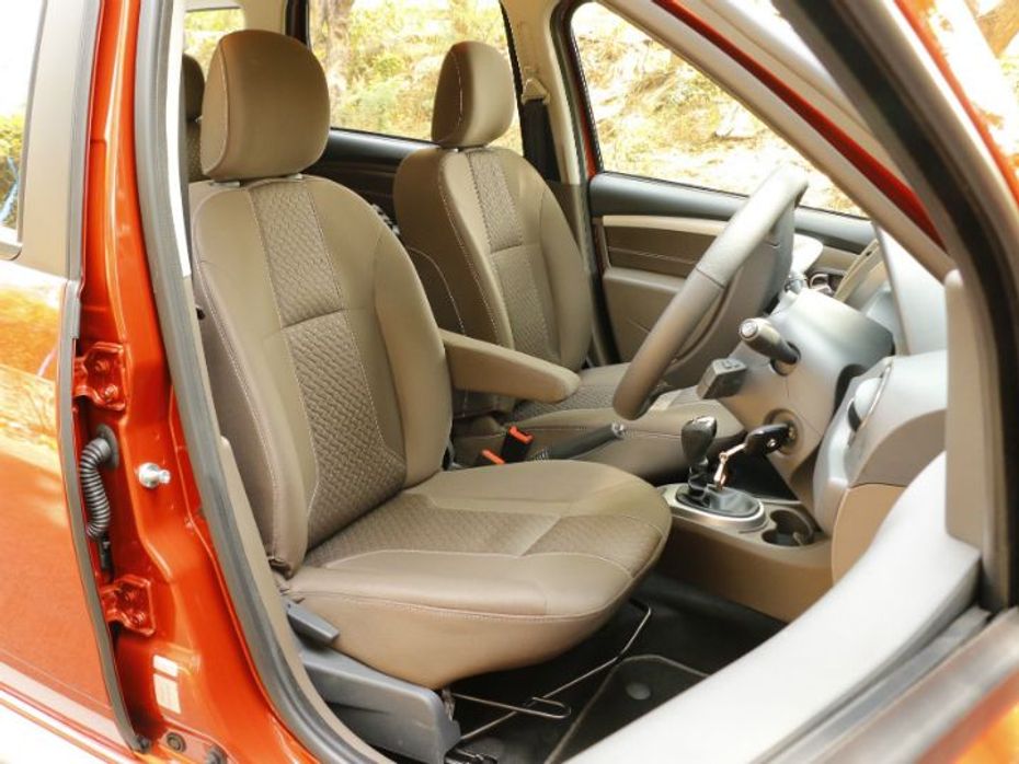 Feacelift Renault Duster Automatic front seats