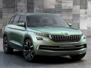 Skoda readies the VisionS based Kodiaq SUV for Paris debut and begins ...