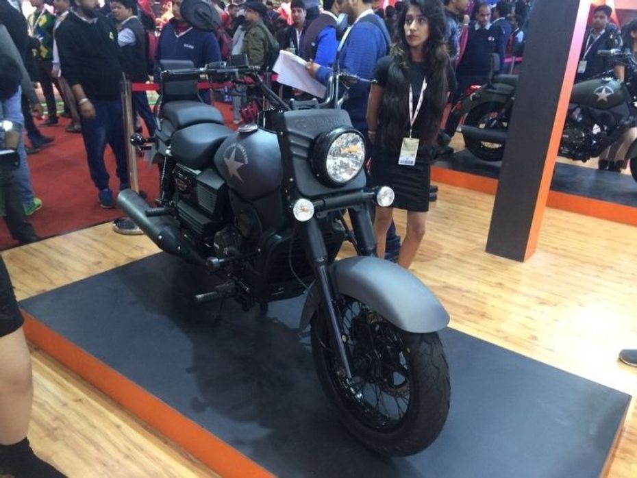 UM launched the Renegade Commando, Renegade Classic and Renegade Sport S at the 2016 Auto Expo in Delhi