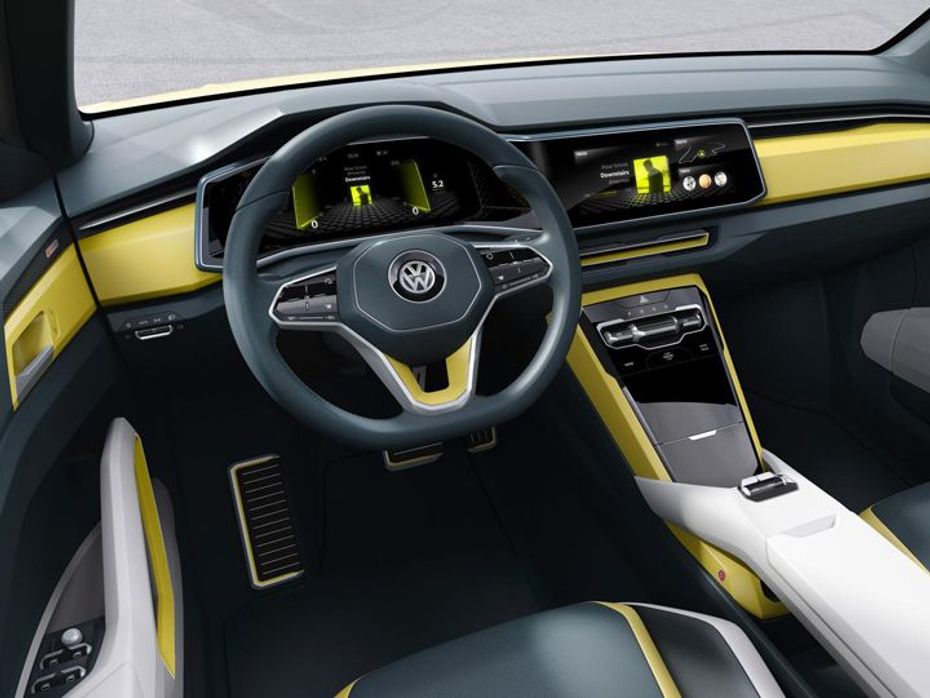 Volkswagen T-Cross Breeze Concept  interior