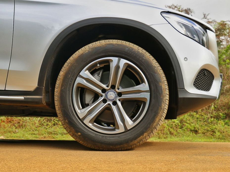 Mercedes-Benz GLC India Review wheels