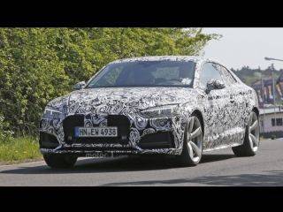 2017 Audi RS5 spied testing at the Nurburgring