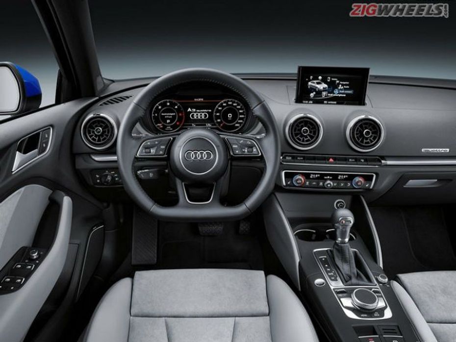 2016 Audi A3 facelift dashboard