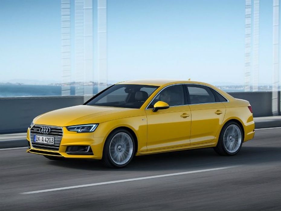 Audi A4 first drive review side