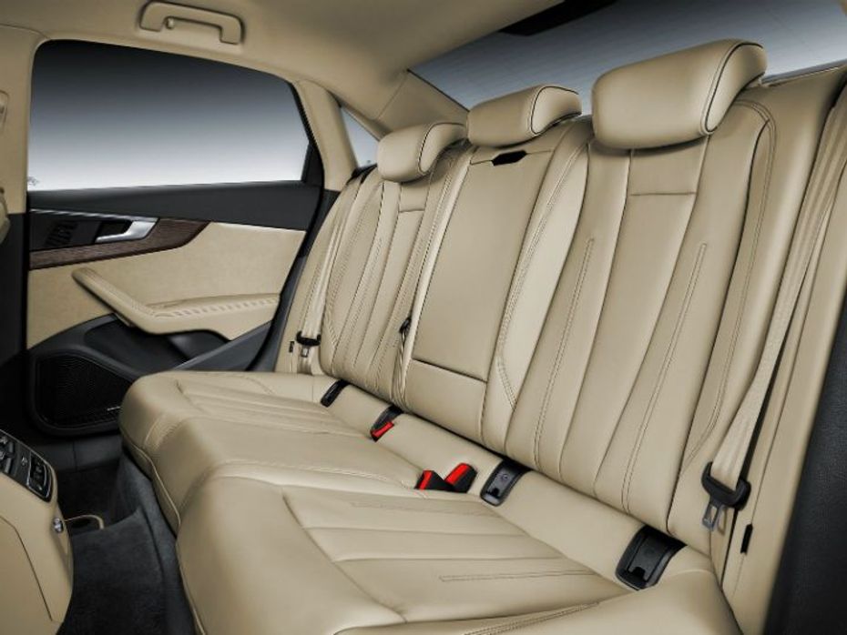 Audi A4 first drive review rear seats