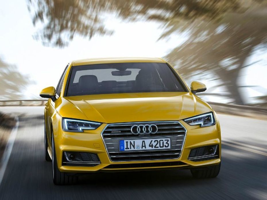 Audi A4 first drive review front