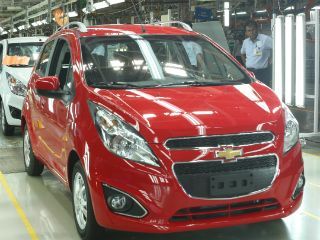 General Motors India Rolls Out First Argentina Bound Vehicle