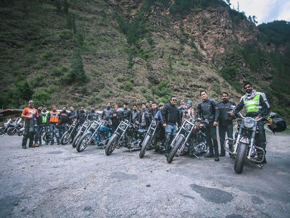 H.O.G Bhutan Ride