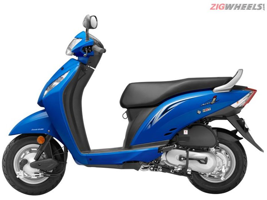 2016 Honda Activa i - Candy Jazzy Blue