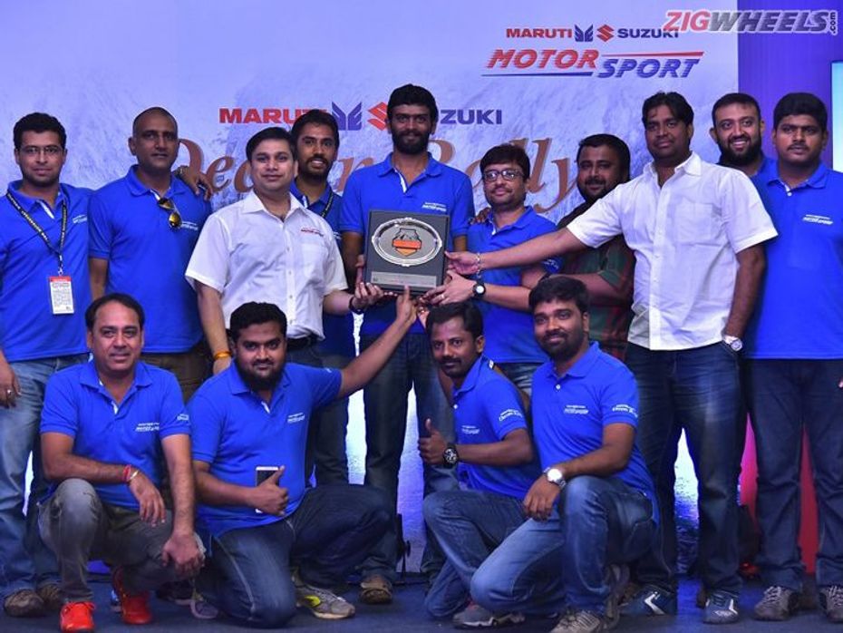 Team Maruti participants of Deccan Rally