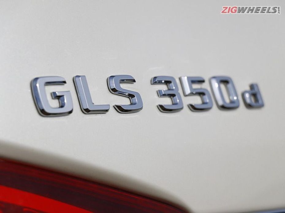 Mercedes-Benz GLS 350d badge