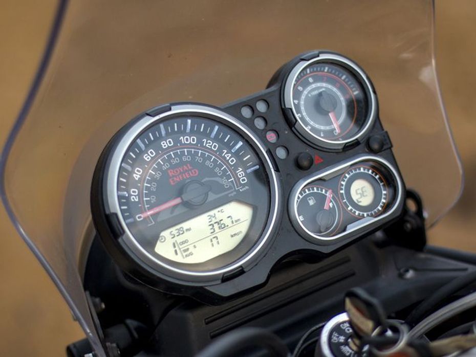 Royal Enfield Himalayan instrument console