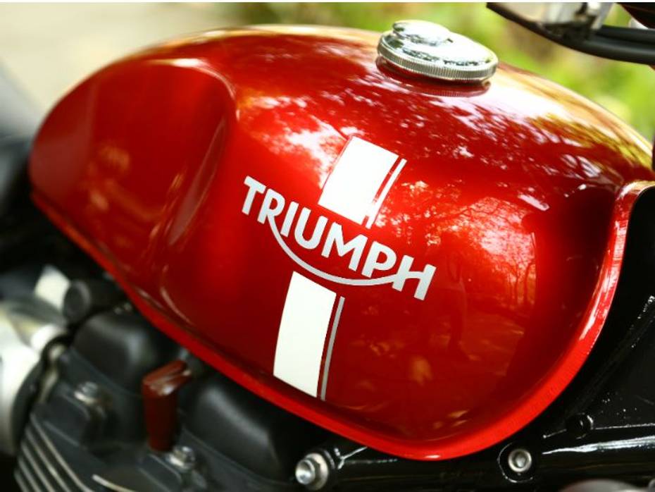 Street Twin fuel tank