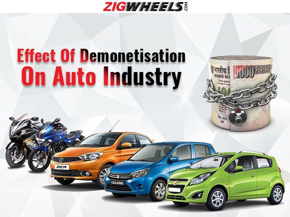 Effect Of Demonetisation On Auto Industry