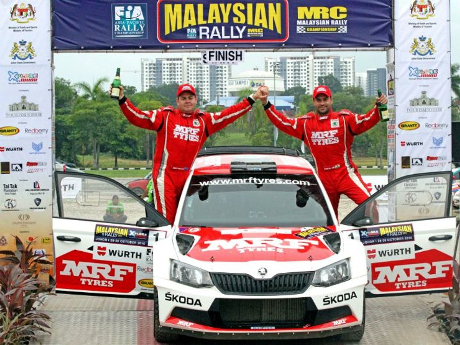 Gaurav Gill Wins 2016 Asia Pacific Rally Championship