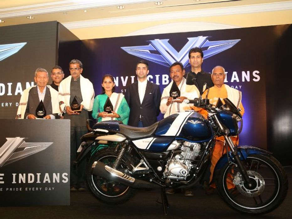 The Invincible Indians felicitated by Bajaj