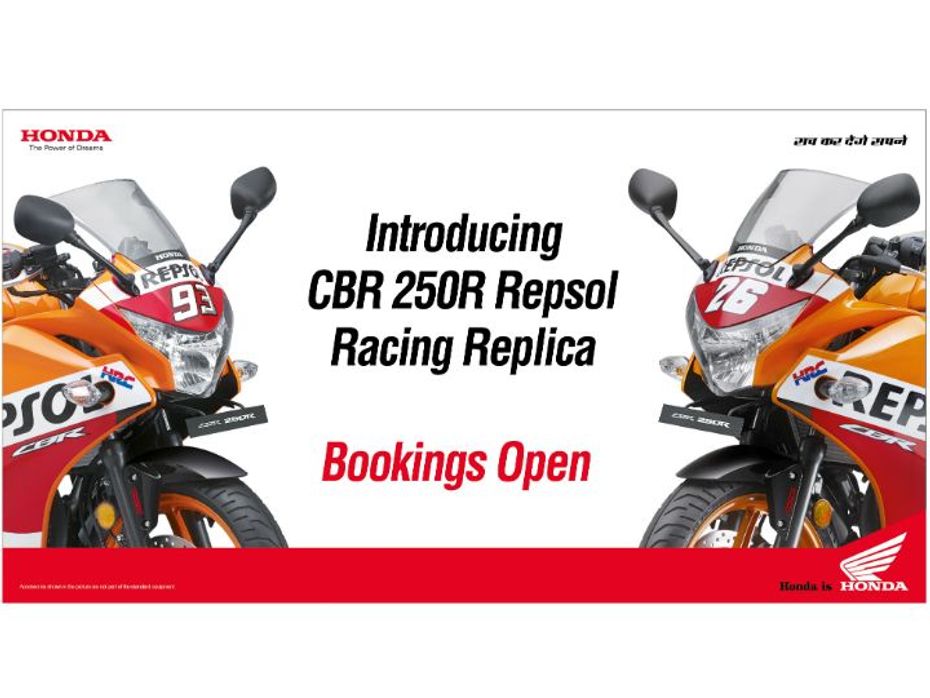 Repsol Honda Racing Replica Limited Edition CBR 250R