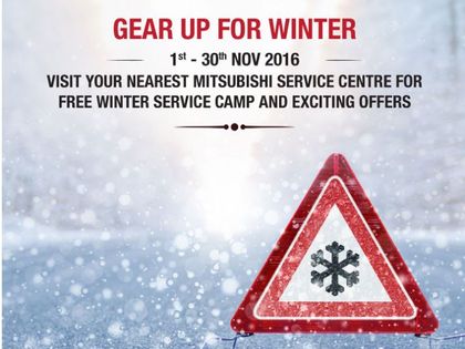 Mitsubishi Winter Service Camp