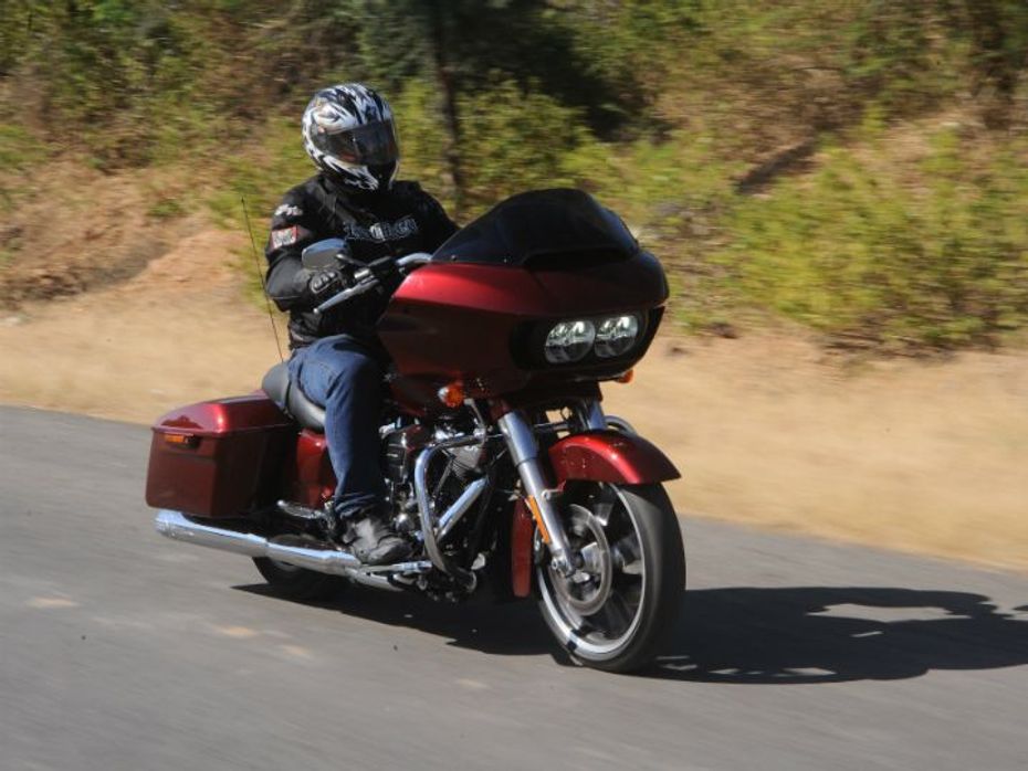 The Road Glide feels smooth and refined