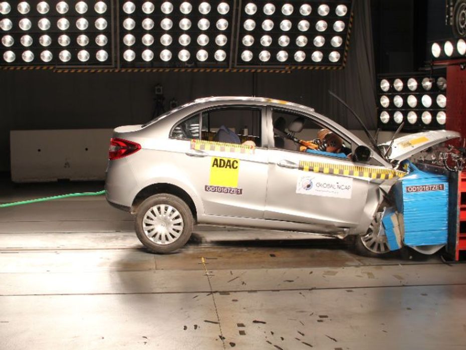 Tata Zest With No Airbags