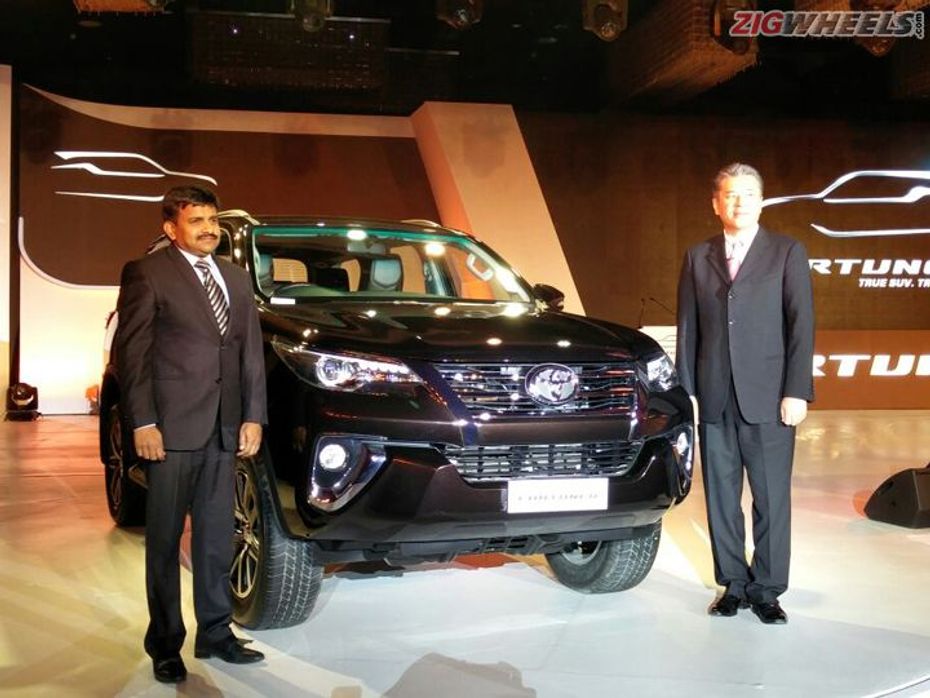 New Toyota Fortuner launch