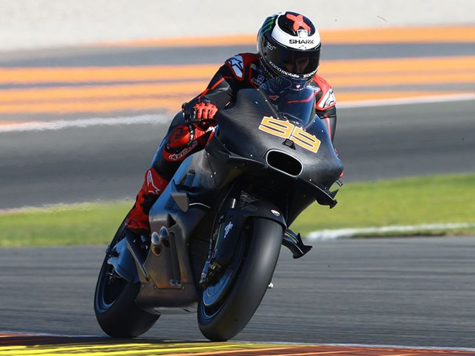 Lorenzo was the third fastest in the first testing round Lorenzo was the third fastest in the first testing round