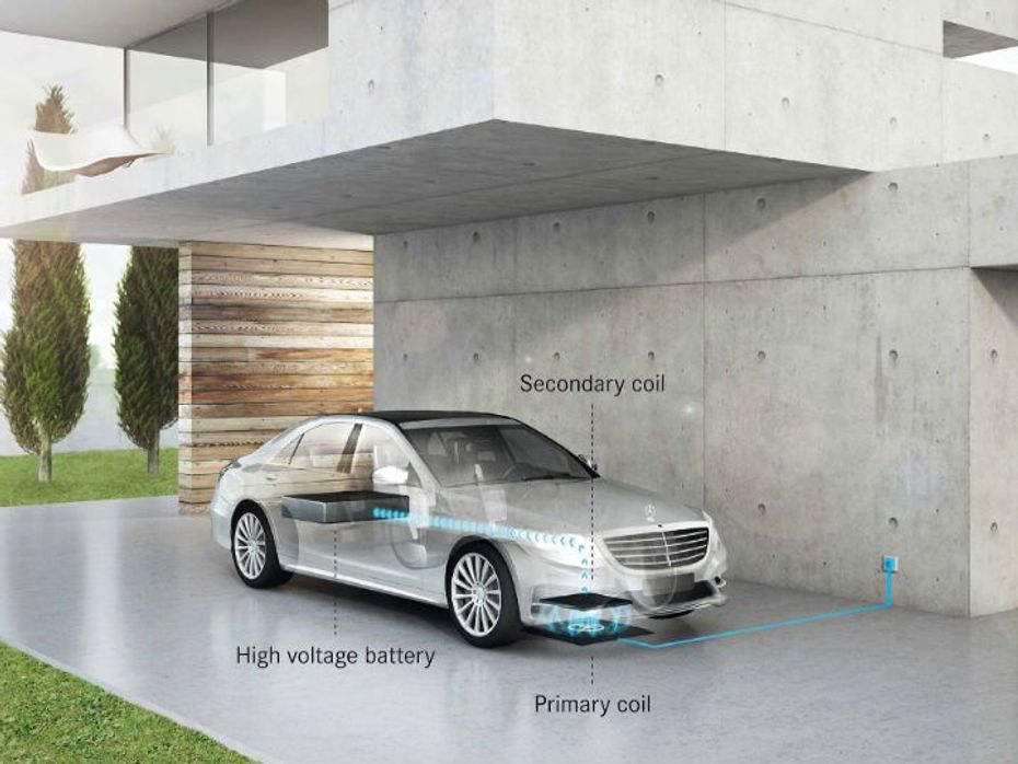 2017 Mercedes-Benz S-550E Wireless Charging Technology