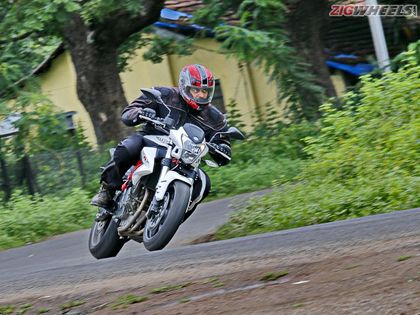 Benelli TNT 600 i ABS: Action Pic