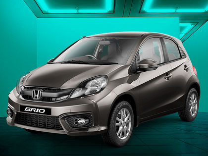 The new Honda Brio gets a redesigned front end
