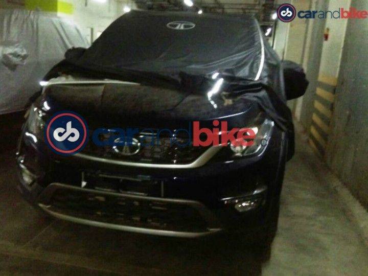 Tata Hexa Spied