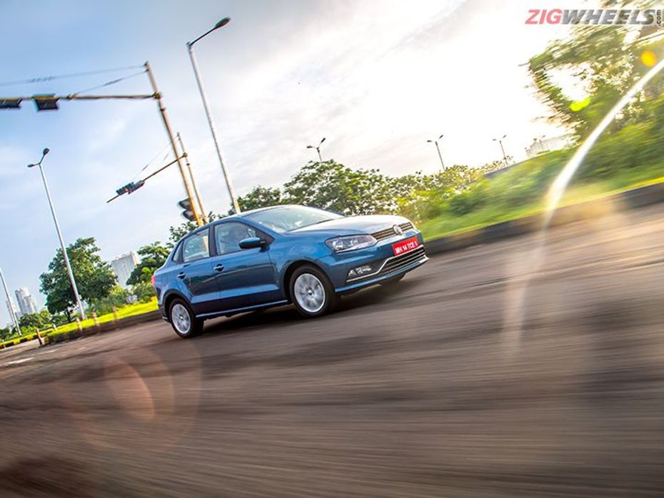 Volkswagen Ameo Diesel: Action Pic