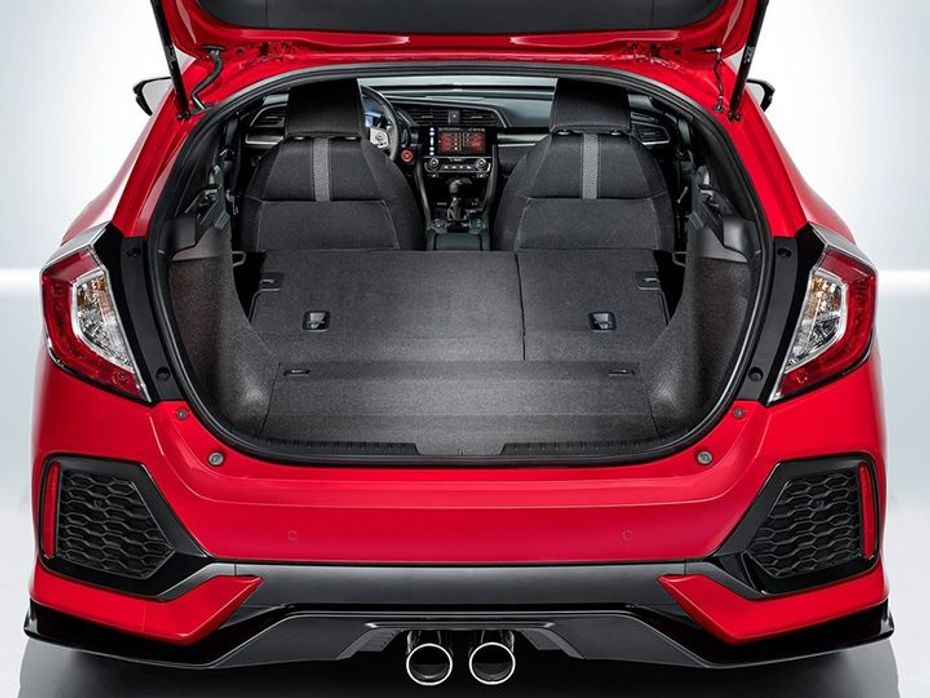 2017 Honda Civic Hatchback boot space