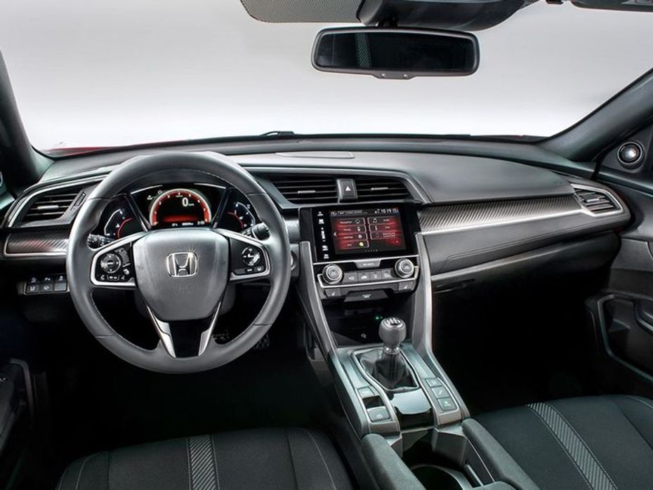 2017 Honda Civic Hatchback interiors