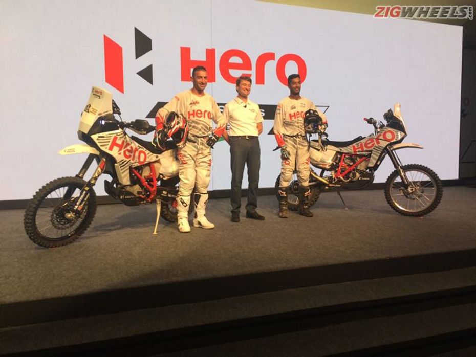 Hero MotoSports Team Rally Showcase Their Prowess At CIT Jaipur