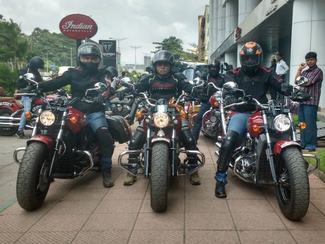 Indian Motorcycle Riders Group National Ride Flagged Off - ZigWheels