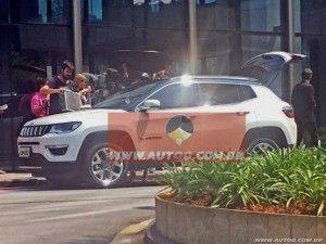 India-bound Jeep Compass Spied In Brazil