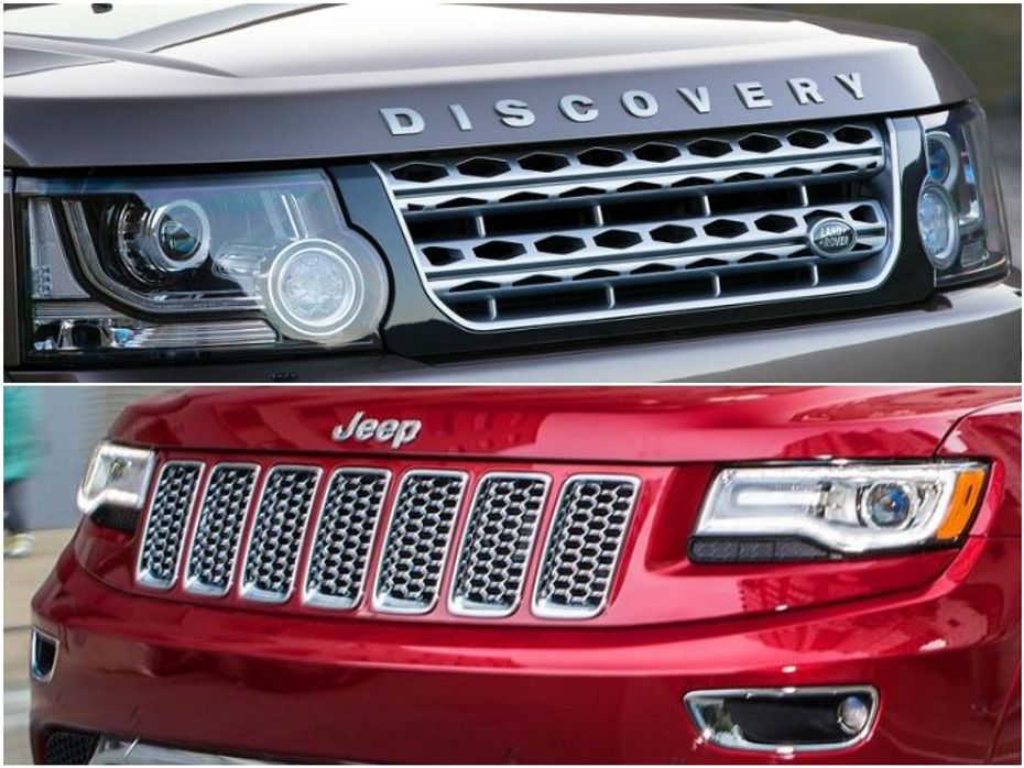 Jeep Grand Cherokee and Land Rover Discovery: Front Grille