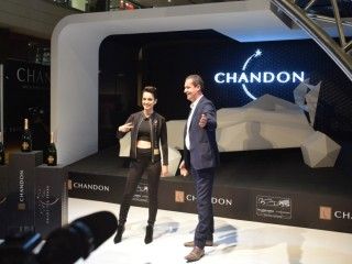 Kangana Ranaut unveils Chandon and McLaren-Honda installation in Mumbai